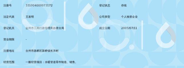 台州市路桥鑫源锌材水道厂